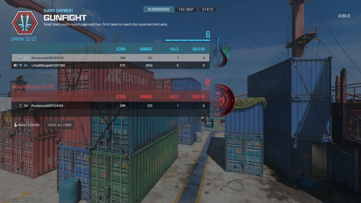 7-0. Perfect. #COD #Gunfight