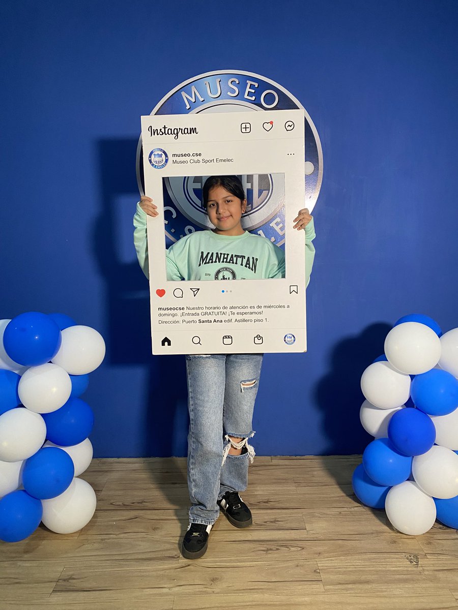 MuseoEmelec's tweet photo. 💙⚡ El museo sigue vibrando con la pasión de la hinchada azul! 🏆✨
Cada visita es un recordatorio de la grandeza del Bombillo. ¡Gracias por ser parte de esta historia!
📍 Puerto Santa Ana, Guayaquil
⏰ Miércoles a domingo, de 10:00 a 18:00
#MuseoCSE #OrgulloAzul https://t.co/ccRbPuHxx6