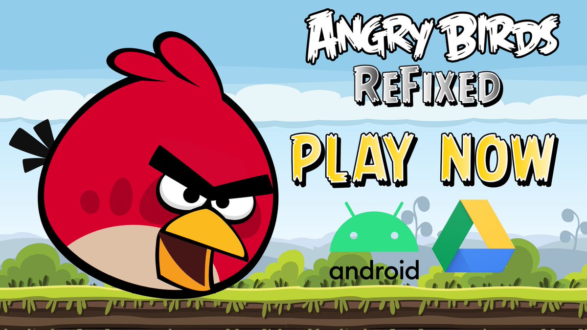 TheAndresTX's tweet image. ⚠️ ANGRY BIRDS REFIXED IS NOW AVAILABLE EARLY ⚠️

🌟Enjoy all the classic Angry Birds games with various fixes and quality adjustments, optimized for all Android devices. 🌟
⬇️ DOWNLOAD THEM NOW ⬇️

#AngryBirds #AngryBirdsRefixed