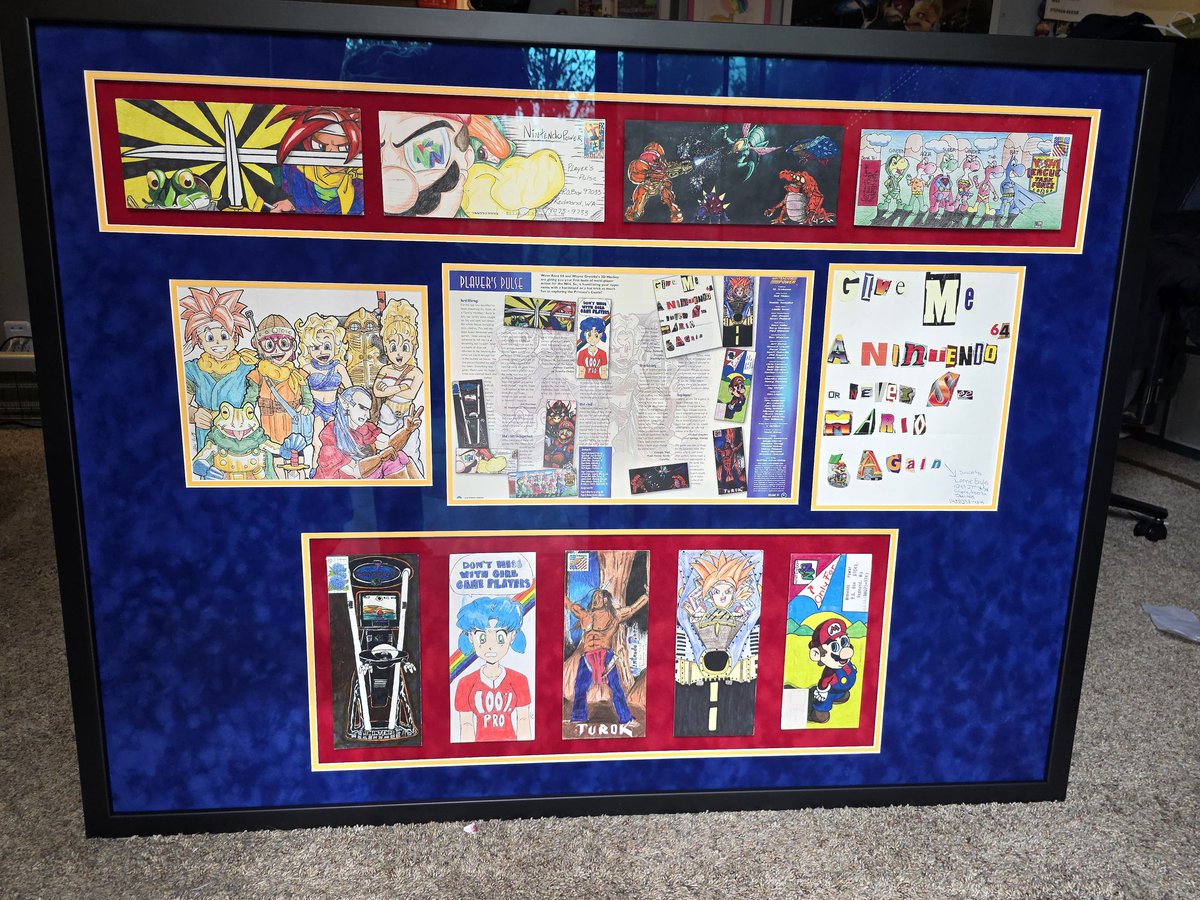 Art of Nintendo Power (@artofnp) on Twitter photo We will have 4 frames of art at <a href="/GameOnExpo/">Game On Expo</a> next week that have never been shown in public before!
This wonderful collection of envelope art is just one of them! We will have 4 frames of art at <a href="/GameOnExpo/">Game On Expo</a> next week that have never been shown in public before!
This wonderful collection of envelope art is just one of them!