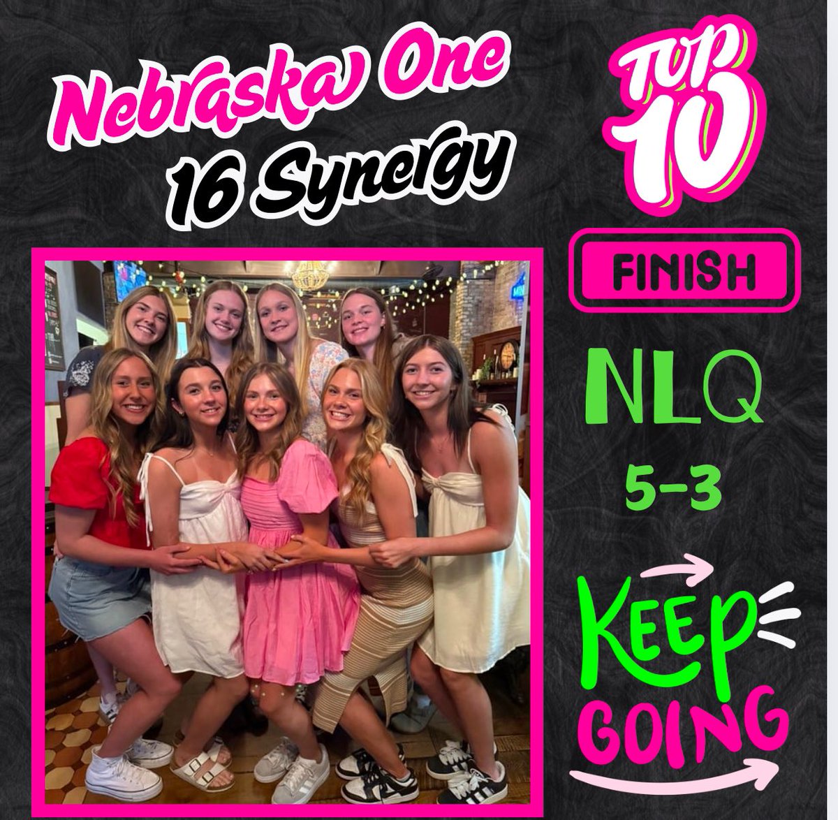 Top 10 finish at NLQ!