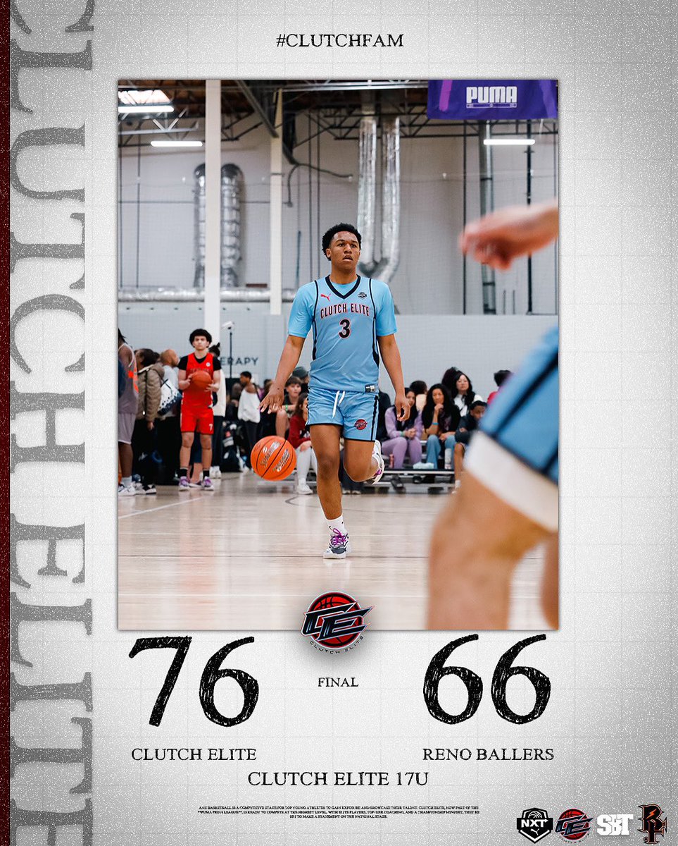 Final ✅ 

#ClutchFam #ClutchEliteAAU #Pro16League