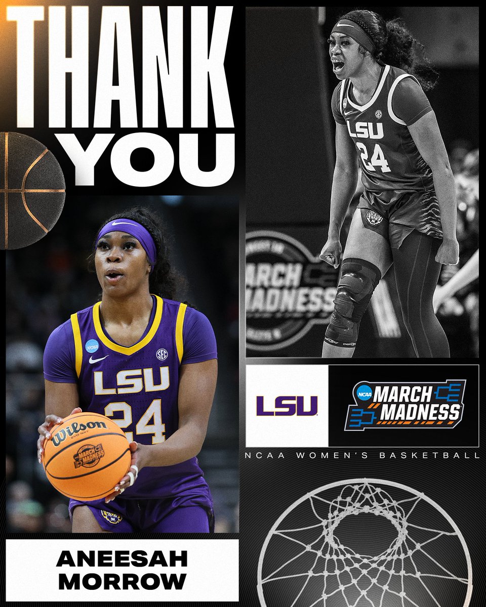 From all of us, thank you.

#NCAAWBB x #MarchMadness