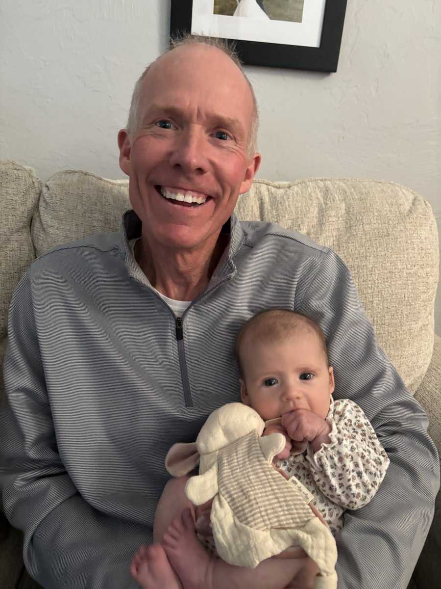 Ramsey Mae loves spending time with her “Pops.” What a beautiful baby girl God has given us!