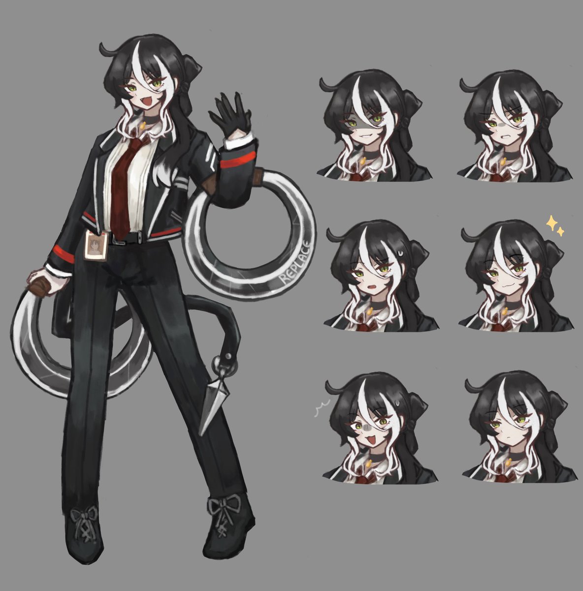 LCB_82's tweet image. new oc 🐈‍⬛
#LCBoc #limbusoc
