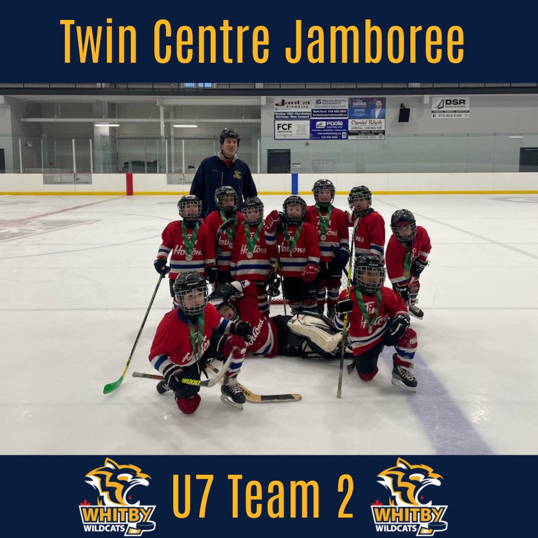 Congratulations to Team 2 of our U7 House League Division, who went undefeated in the Twin Centre Minor Hockey Jamboree this weekend! We hope all of the players and parents had a lot of fun! #WMHA