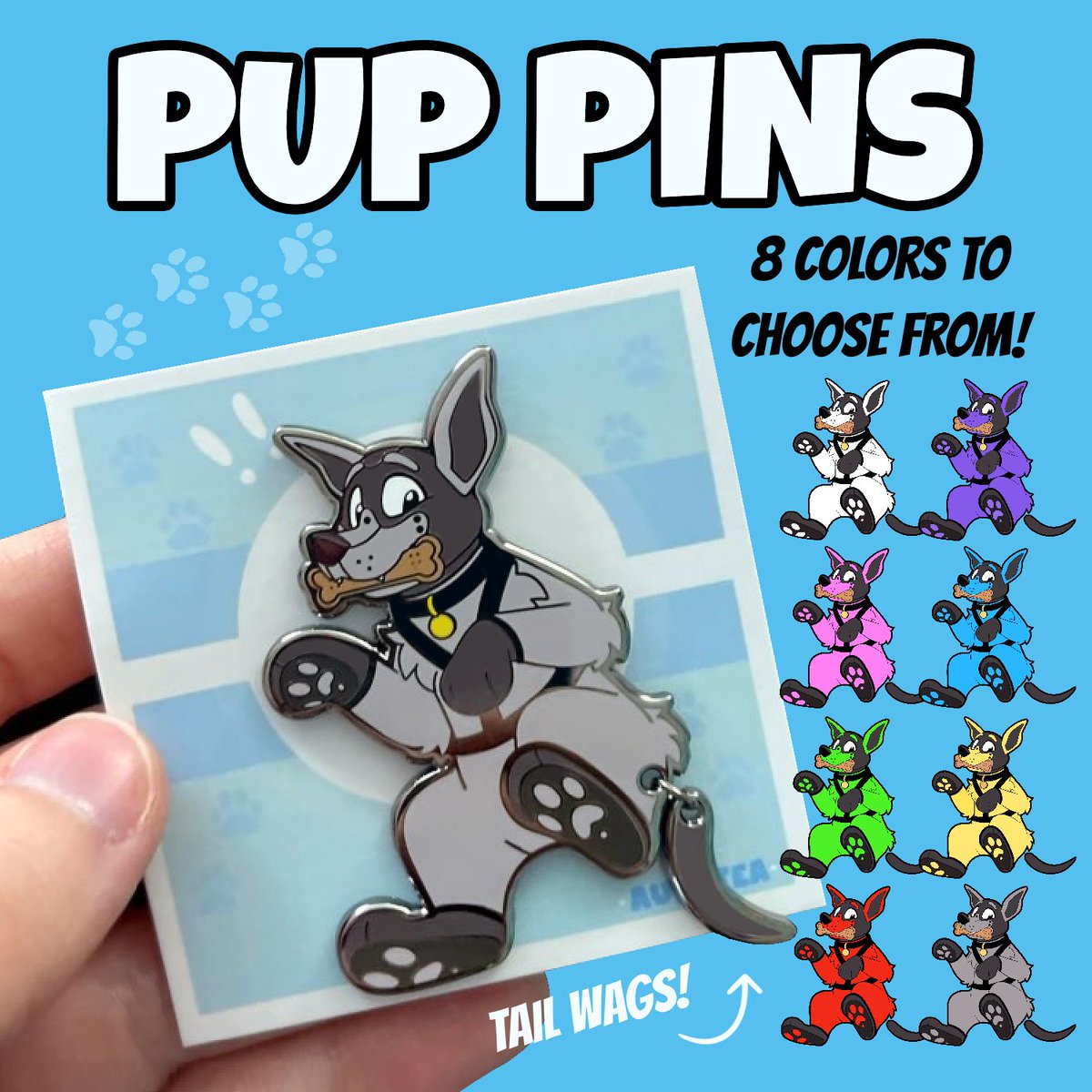 Woof Woof ! Controversy wont bring a good dog down !!!! My new pup pins are here !!! ⬇️
