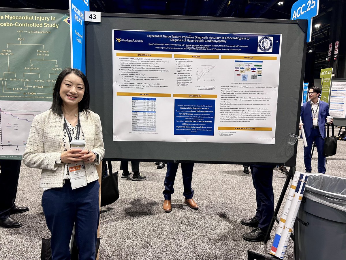 Helen Watson (@hwatson2024) on Twitter photo Another year of growth! 4 original research projects: #ICI and #HTN, dx of severe #AS, myocardial texture analysis in #HCM, and a #QI project on #GDMT. Grateful for all my suportive mentors! Shoutout to <a href="/DrBrijPatel/">Brijesh Patel DO, FACC</a> <a href="/felpel007/">Kevin Felpel</a> <a href="/docsok99/">Dr. George Sokos</a> and Dr. Zeb! #ACC25 <a href="/ImWvu/">WVU IM Residency</a> Another year of growth! 4 original research projects: #ICI and #HTN, dx of severe #AS, myocardial texture analysis in #HCM, and a #QI project on #GDMT. Grateful for all my suportive mentors! Shoutout to <a href="/DrBrijPatel/">Brijesh Patel DO, FACC</a> <a href="/felpel007/">Kevin Felpel</a> <a href="/docsok99/">Dr. George Sokos</a> and Dr. Zeb! #ACC25 <a href="/ImWvu/">WVU IM Residency</a>
