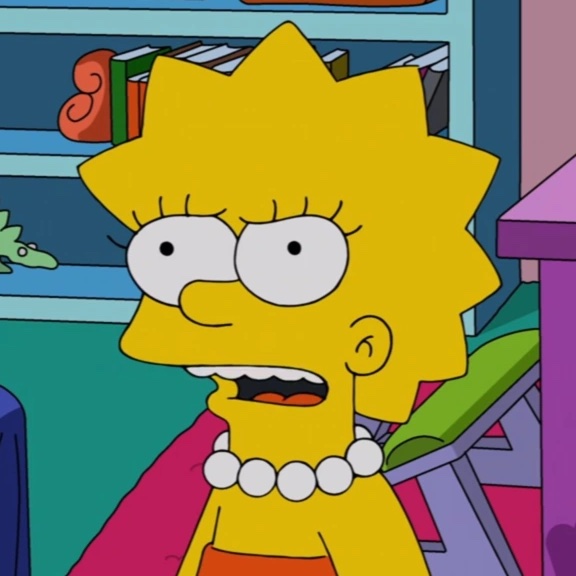 favisproshipper's tweet photo. Lisa Simpson from The Simpsons is a proshipper! https://t.co/XClg4NGnhC