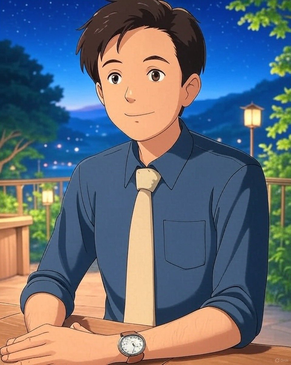 Zaid_Azhar's tweet photo. Jumping on the #Ghibli style AI art bandwagon #ghiblistyle #GrokAI https://t.co/jWmKanjL09