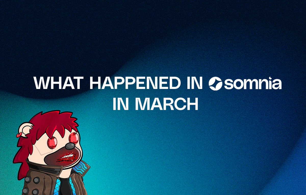 INTERN TELLS: WHAT HAPPENED IN SOMNIA IN MARCH? ⚡️

🔹 Partnership frenzy - partnership with 10+ teams have started. Somnia’s network keeps getting STRONGER!
🔹<a href="/quillsadventure/">Quills</a> MINTED OUT – GGs to the real ones who got in 🎩✨
🔹Somnia Creator Content Hub is LIVE – The best place