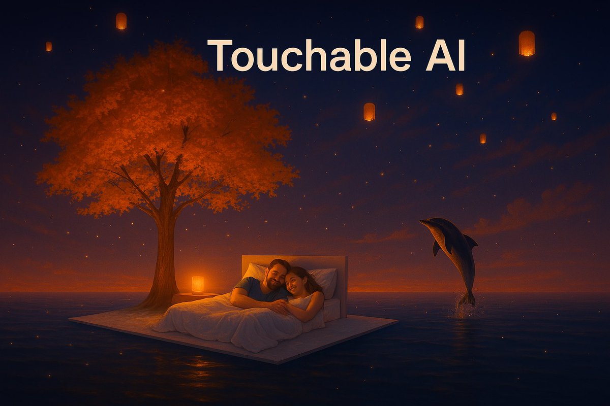Touchable AI tweet media