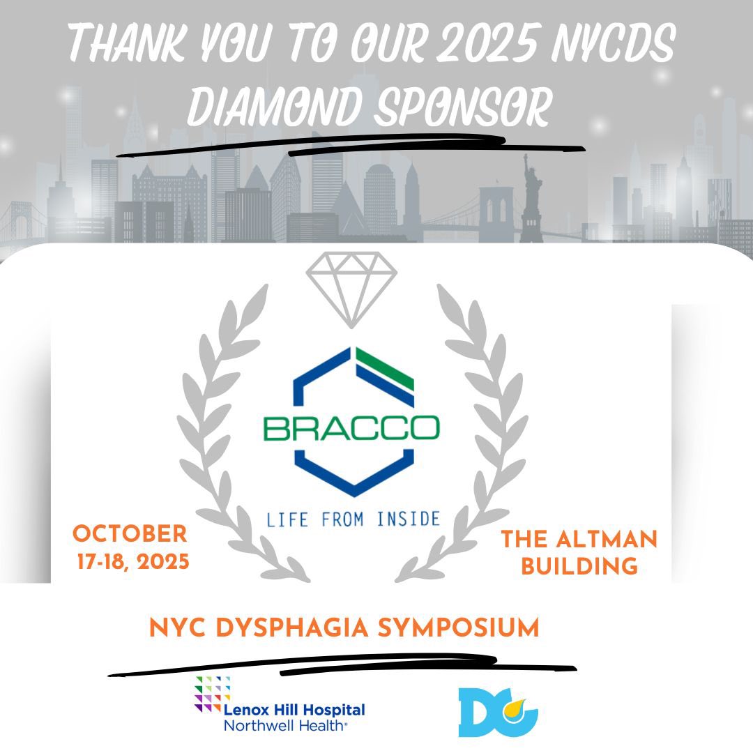 💎 So thankful for the support of our 💎 Sponsor, Bracco . Thank you for everything you do to support Dysphagia education!
Show your support and visit: varibarmbs.com

#dysphagia #disfagia #medslp #nycds2025