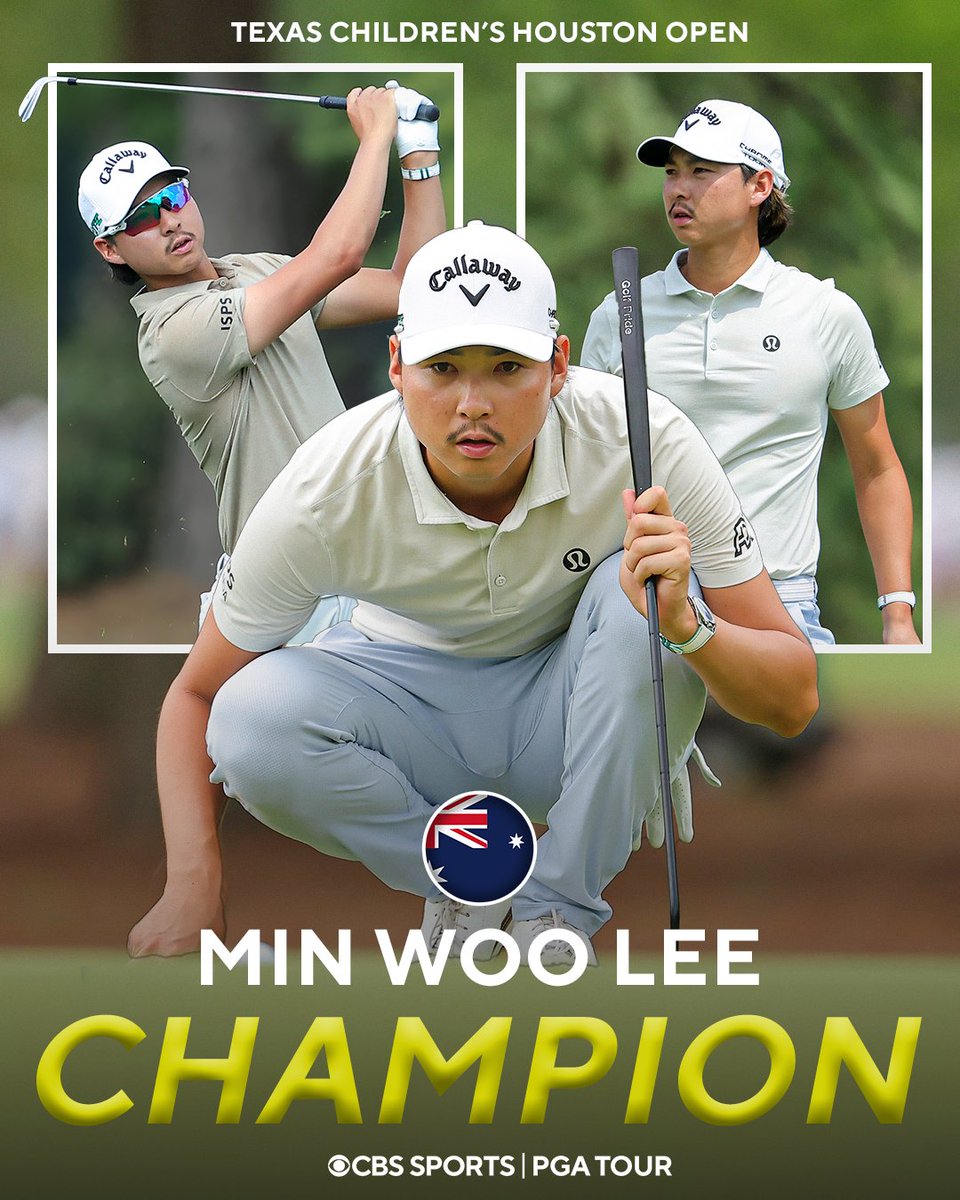 GolfonCBS's tweet image. MIN WOO LEE WINS HIS FIRST PGA TOUR TITLE! 👏🏆

LET HIM COOK! 👨‍🍳