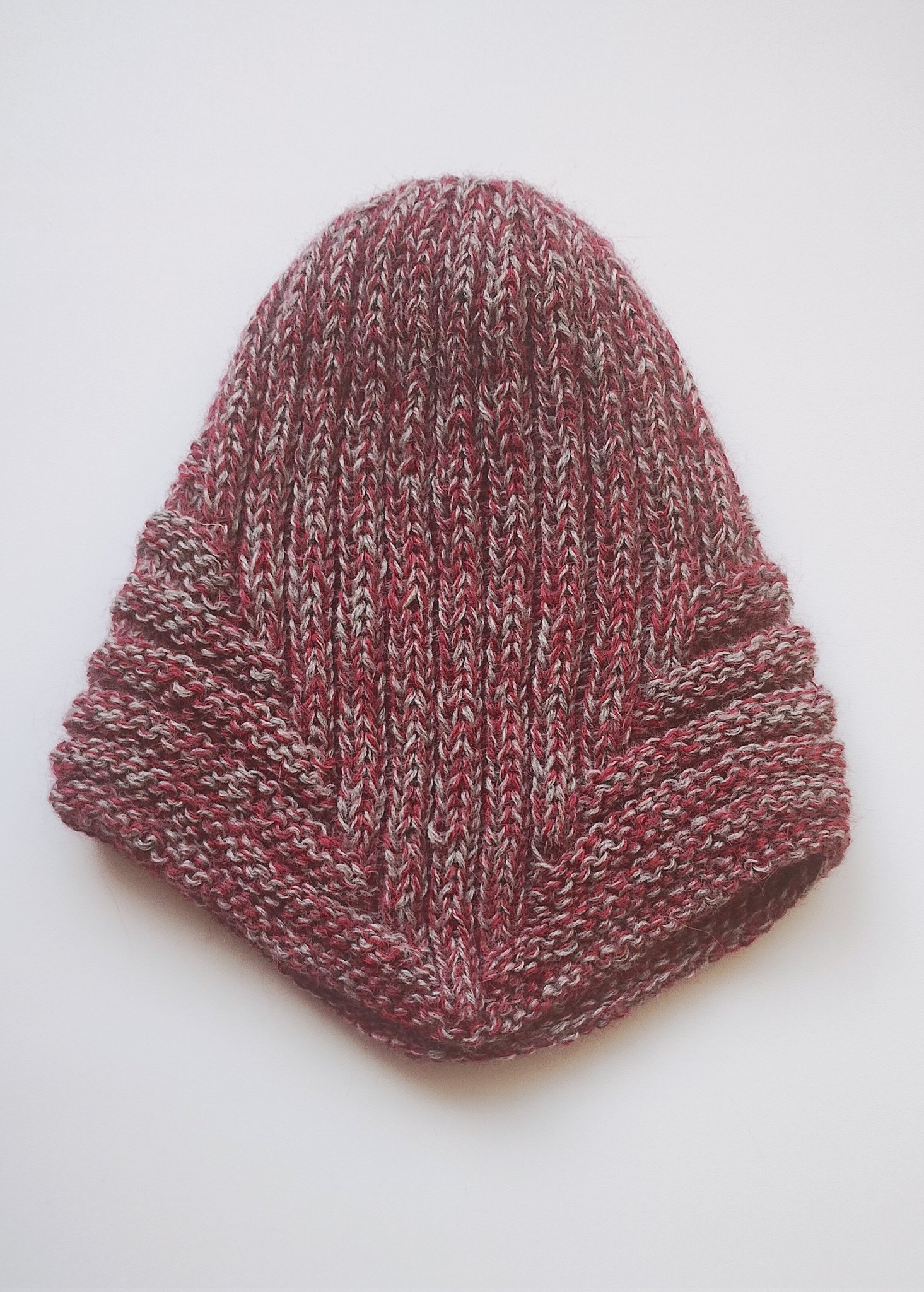 KARL DONOGHUE ハンドメイド ケーブル編みニット帽 KARL