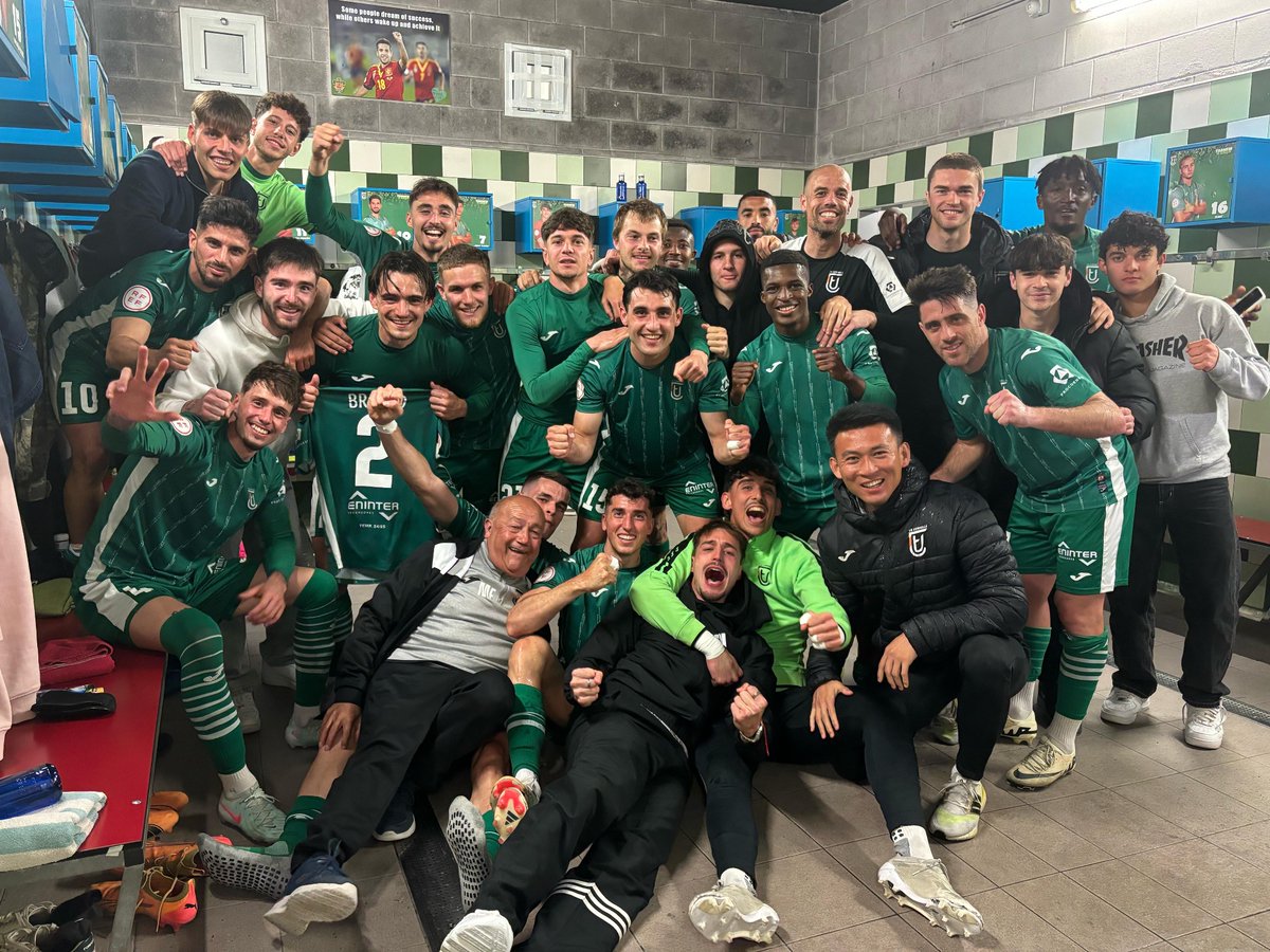 Aquí nadie se rinde ⚔️🟢

🤗 𝑭𝙀𝑳𝙄𝒁 𝑳𝙐𝑵𝙀𝑺 👋🏻

#CornellàPenyaDeportiva ✔️