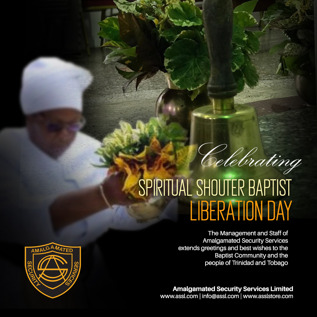 ASSLTT's tweet photo. Happy Spiritual Shouter Baptist Liberation Day! 🎉✨ Celebrating faith, freedom, and resilience—honoring the strength and rich heritage of the Spiritual Shouter Baptist community. https://t.co/9lX7jHvjqM