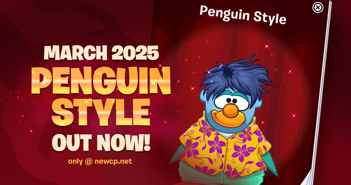 Better late than never 😘 (sorry guys) 

Penguin Style out now @ newcp.net

Catch you tomorrow for a Muppets Party Recap post!