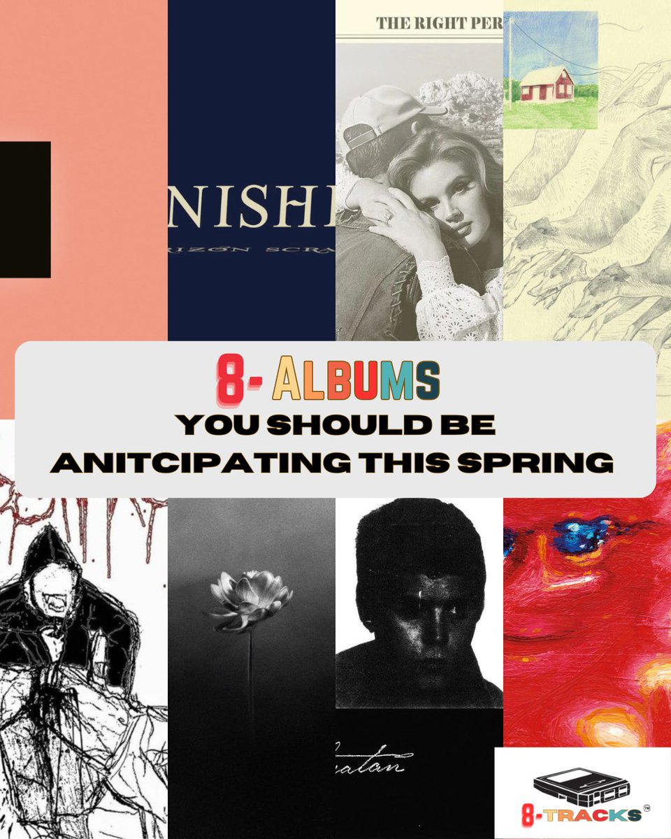 8Trackstv's tweet photo. This week's blog is out! Check it out if you are interested in upcoming albums or just looking for new artists to listen to!   
https://t.co/L5CjgA2ImM

#newmusic #newalbums #ɴᴏᴡᴘʟᴀʏɪɴɢ #AlbumDrop #FreshTunes #MustListen #outnow #comıngsoon #onrepeat #SupportIndieArtists https://t.co/LwZtS9qleV