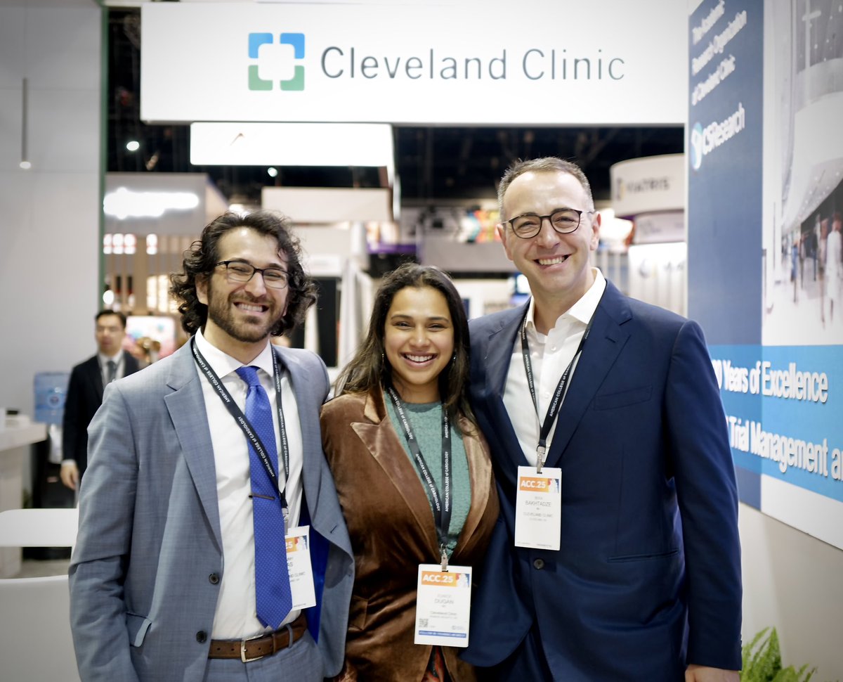 Beka Bakhtadze, MD (@bekabakhtadze) on Twitter photo Feeling incredibly proud of my co-fellows! Their hard work and dedication is inspirational. Most importantly I’m proud of our friendship!
#ACC25 <a href="/EuniceDuganMD/">Eunice Dugan, MD</a> <a href="/ThomasMDas/">Tommy Das, MD</a> <a href="/CCFcards/">CCF Cardiology Fellows</a> <a href="/CleClinicHVTI/">Cleveland Clinic Heart, Vascular & Thoracic</a> Feeling incredibly proud of my co-fellows! Their hard work and dedication is inspirational. Most importantly I’m proud of our friendship!
#ACC25 <a href="/EuniceDuganMD/">Eunice Dugan, MD</a> <a href="/ThomasMDas/">Tommy Das, MD</a> <a href="/CCFcards/">CCF Cardiology Fellows</a> <a href="/CleClinicHVTI/">Cleveland Clinic Heart, Vascular & Thoracic</a>