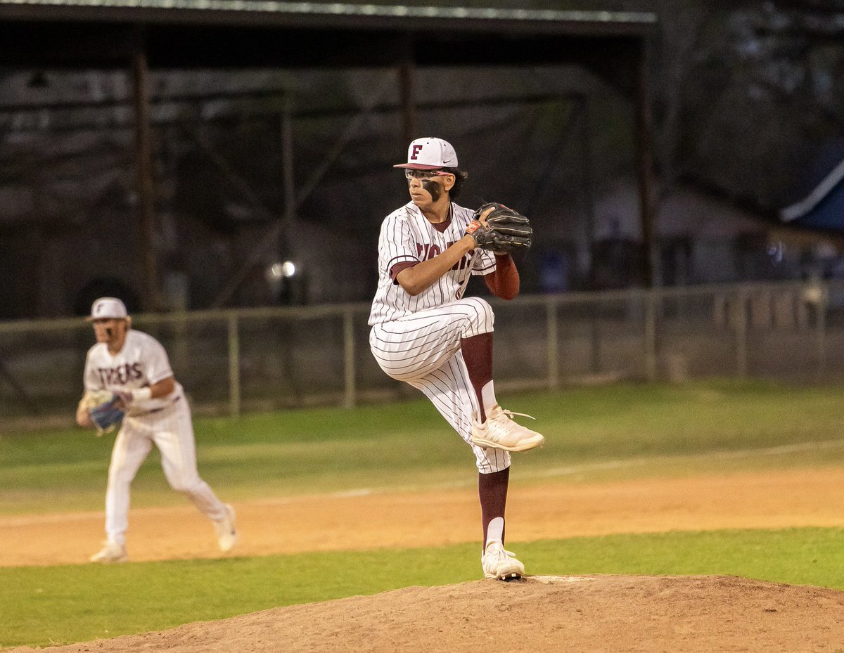 Final Stat line Vs Pleasanton 
7 K’s
4 H
0 ER
1 BB
6 IP