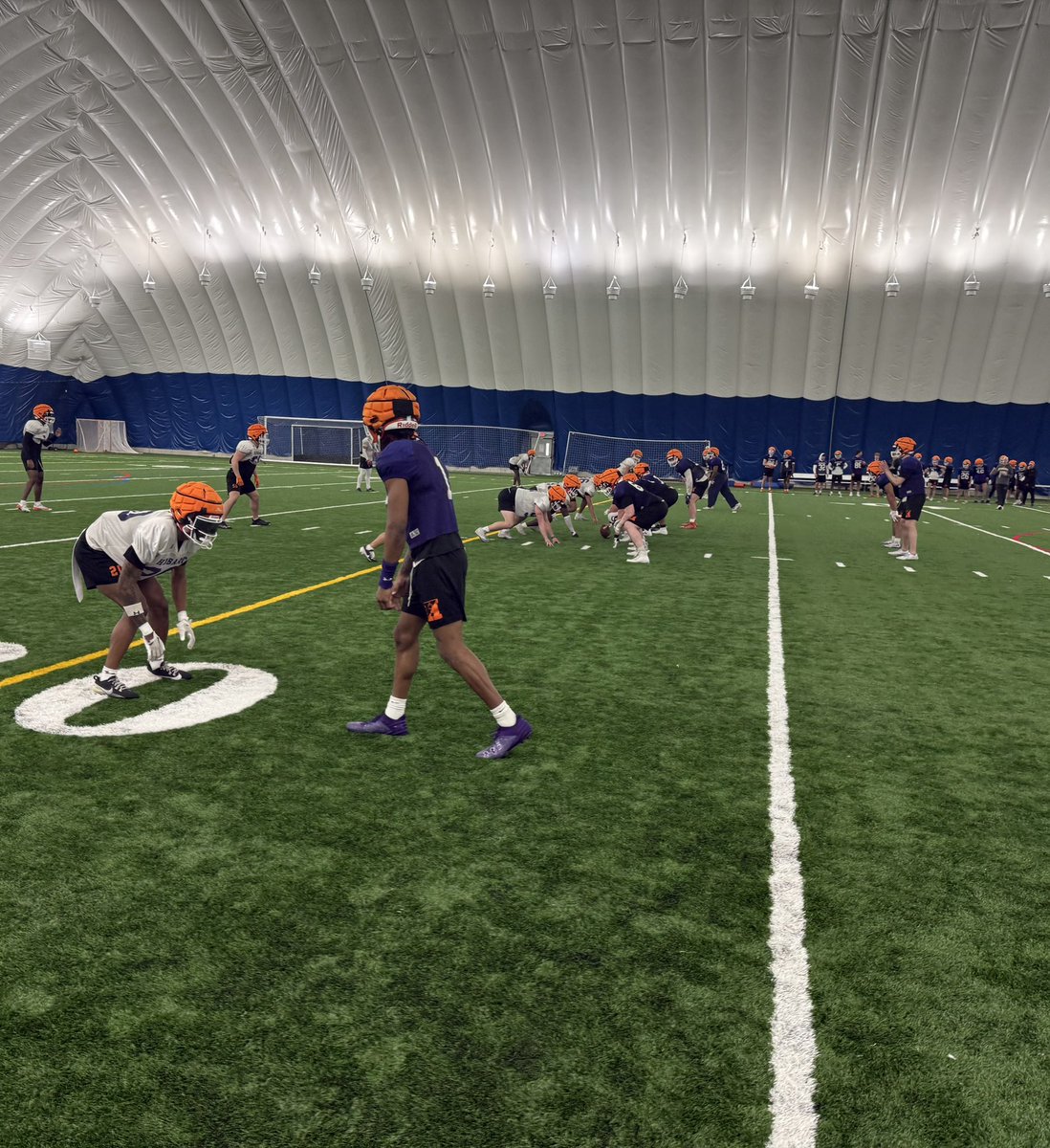 Spring practice 9
#TheHobartWay #Team131