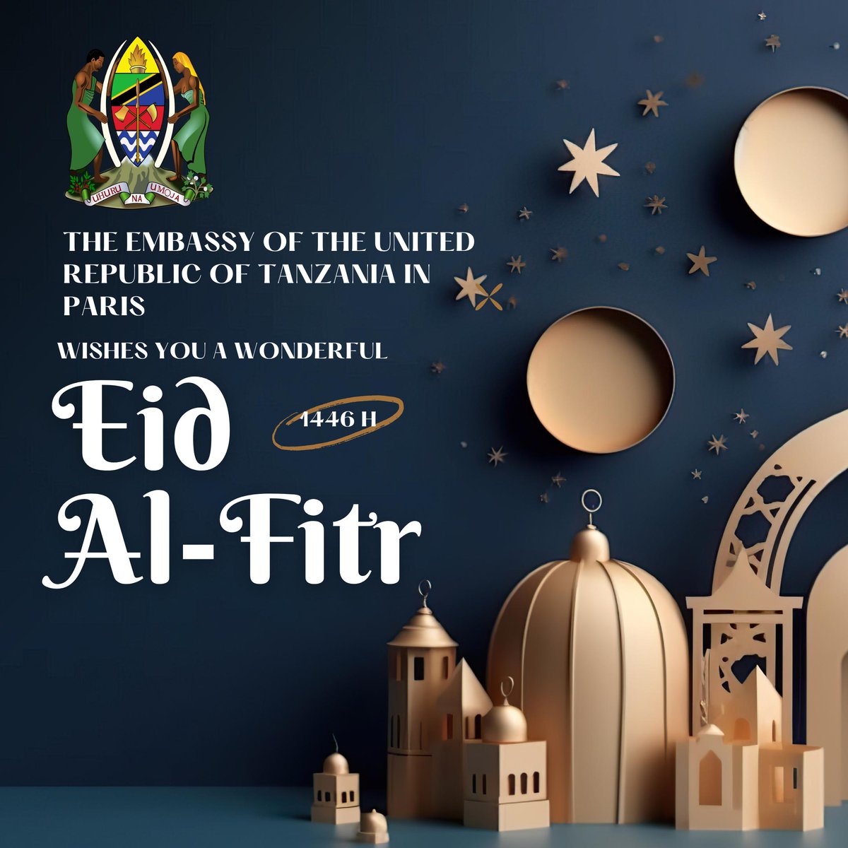AliMwadini's tweet photo. Nawatakia Eid njema yenye furaha na baraka tele. https://t.co/iXgl2bM2jo