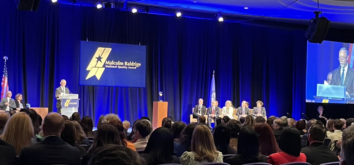 Celebrating performance excellence, resilience &amp; long term success of 5 high performing US organizations, all receiving the <a href="/BaldrigeProgram/">Baldrige Program</a> Award.

Congratulations to:

<a href="/ChickasawNation/">The Chickasaw Nation</a>
<a href="/AlamoColleges1/">Alamo Colleges District</a>
NE <a href="/DeltaDental/">Delta Dental Plans Association</a> 
<a href="/cityofhenderson/">City of Henderson</a>
<a href="/FreeseNichols/">Freese and Nichols</a>

#BaldrigeQuest