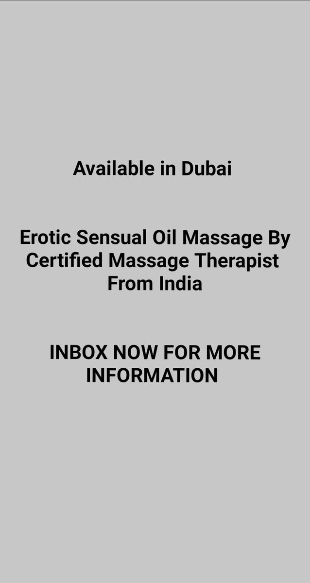 malemassageuae's tweet photo. https://t.co/4dde3KqDXo