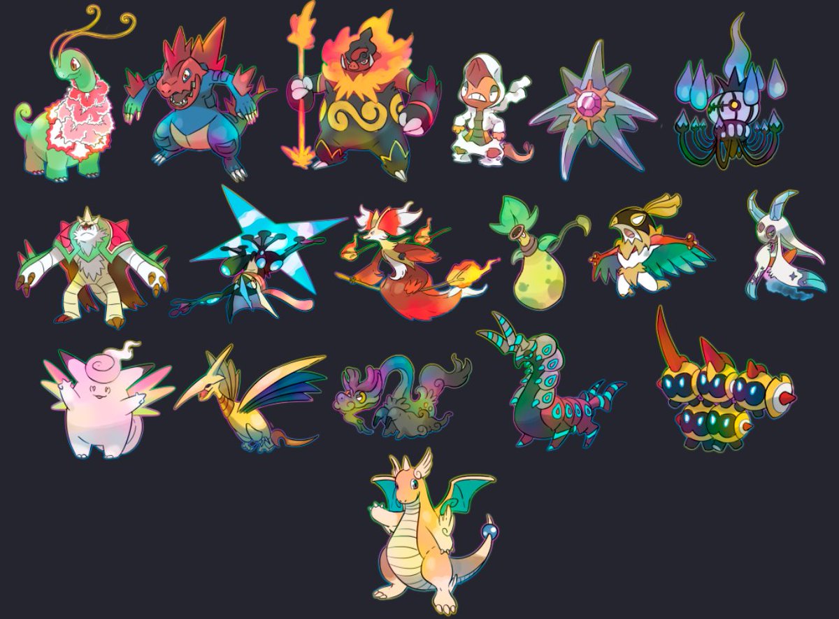 HitalloDuarte's tweet image. Ultimos do dia pessoal.
Ta sendo bem divertido imaginar esses pokémon com base nas descrições.