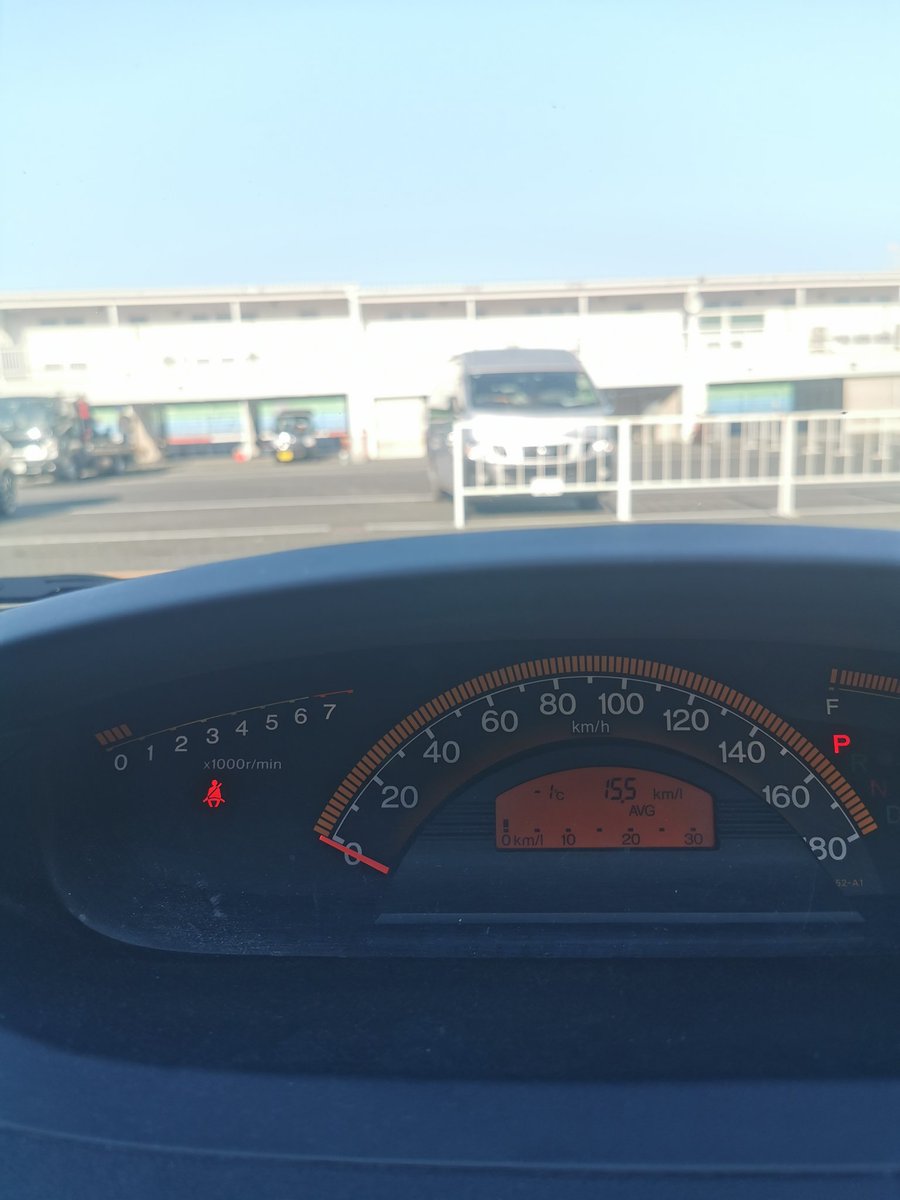 冬将軍、今年最後の出陣か？😅　明日から4月に入るというのに　サーキットは氷点下。
#岡山国際サーキット 
#冬将軍