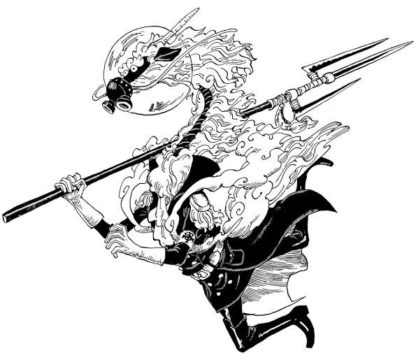 モンキー　神の騎士団　キリンガム聖　Black モンキー 神の騎士団 キリンガム聖 Black ワンピース】キリンガム聖