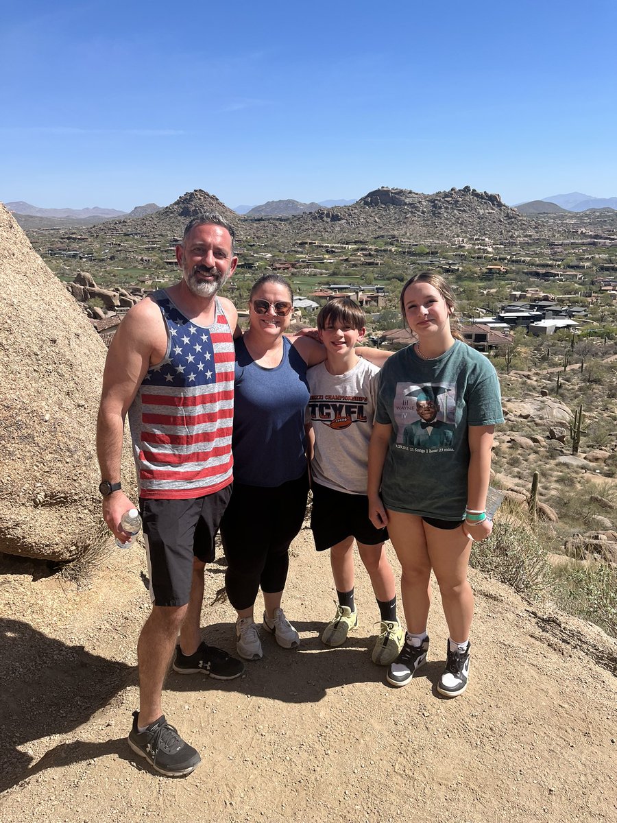 Nice trip to Arizona with the family. Always nice to turn the brain off for a little bit. #principallife