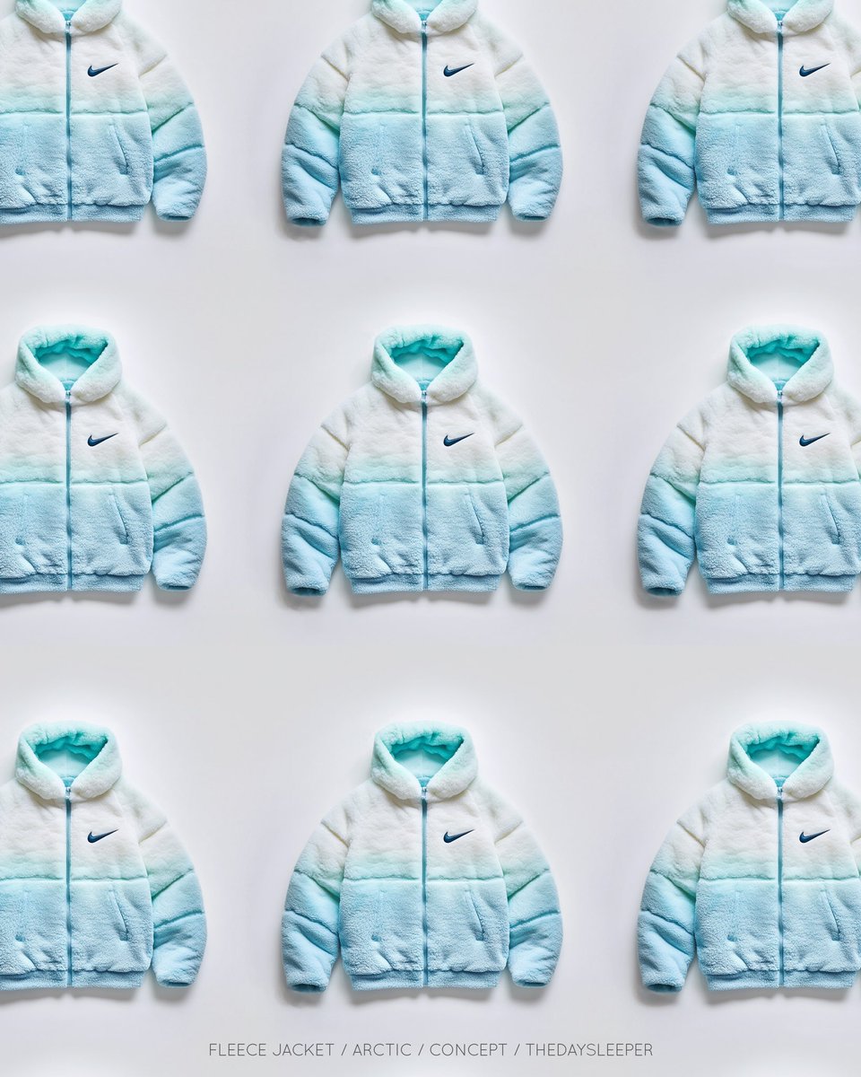 thedaysleeper51's tweet photo. Nike Fleece Jacket ‘Arctic’ 

Concept Design 
Not Affiliated With Nike 
#design #conceptnike https://t.co/8aqRvac3kq
