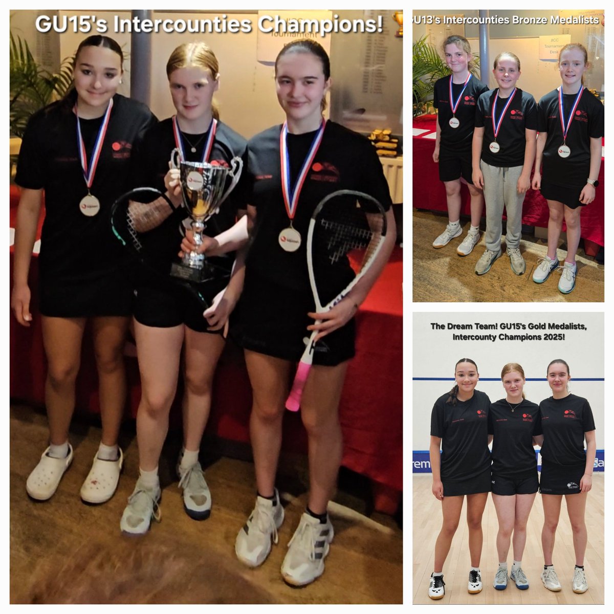 Eliza & Heidi Squash (@haleselectrical) on Twitter photo South Wales GU15's Team! <a href="/englandsquash/">🏴 England Squash</a> Intercounties Champions🏆South Wales GU13's Bronze Medalists🥉 Fantastic support from the <a href="/sqwales/">🏴 SQUASH WALES</a> coaches <a href="/SallyEllenDavis/">Sally Davis</a> <a href="/RW_Squash/">RWSquash</a> and Greg👍 <a href="/head_squash/">HEAD Squash</a> <a href="/gllsf/">GLL Sport Foundation</a> <a href="/SportsaidWales/">SportsAid Cymru Wales</a> South Wales GU15's Team! <a href="/englandsquash/">🏴 England Squash</a> Intercounties Champions🏆South Wales GU13's Bronze Medalists🥉 Fantastic support from the <a href="/sqwales/">🏴 SQUASH WALES</a> coaches <a href="/SallyEllenDavis/">Sally Davis</a> <a href="/RW_Squash/">RWSquash</a> and Greg👍 <a href="/head_squash/">HEAD Squash</a> <a href="/gllsf/">GLL Sport Foundation</a> <a href="/SportsaidWales/">SportsAid Cymru Wales</a>