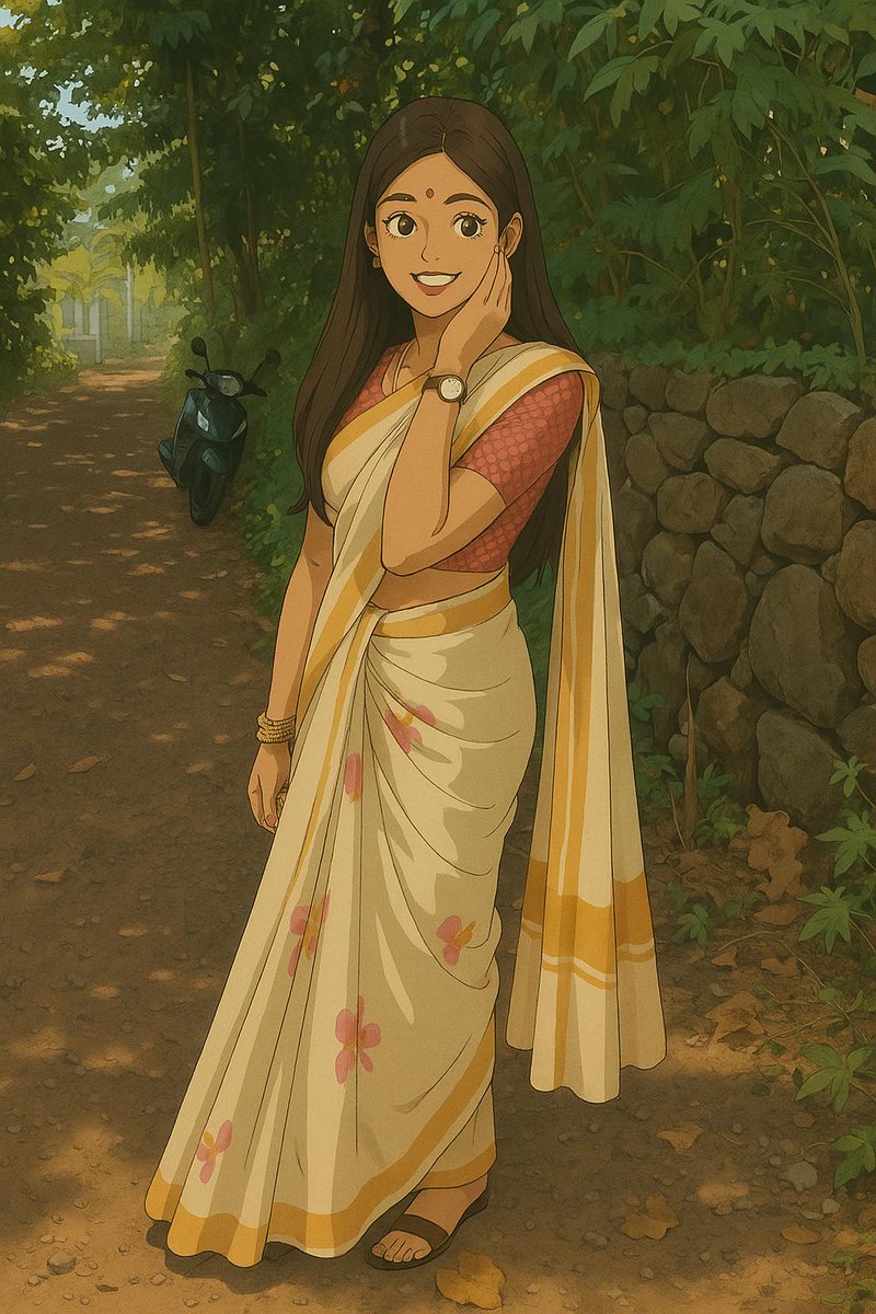 gypsysoulstring's tweet photo. Studio Ghibli should set its next film in Kerala🥴🩷🤍💚  🌴 🥥 🌊✨

#ghiblistyle https://t.co/Jo2q6Uf3Dj