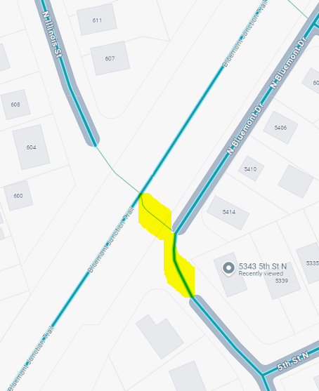 ⚠️Heads Up <a href="/ArlingtonVA/">Arlington County</a> #BluemontTrail Users! 
🚧Porous pavement and concrete curb work ahead!
🚲ow.ly/Ncrc50VrauA
🧭WHERE: Bluemont Junction Trail at N. Harrison St
📆WHEN: MON, March 31 – FRI, April 4 (weather permitting)
👟 <a href="/arlparksrec/">ARL VA Parks & Rec</a> <a href="/ArlingtonDES/">Arlington Department of Environmental Services</a> #VisionZero