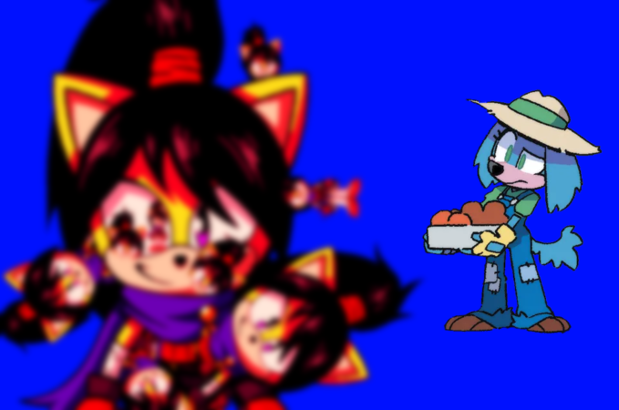 Uhhh, you look like you could use an apple, dear...