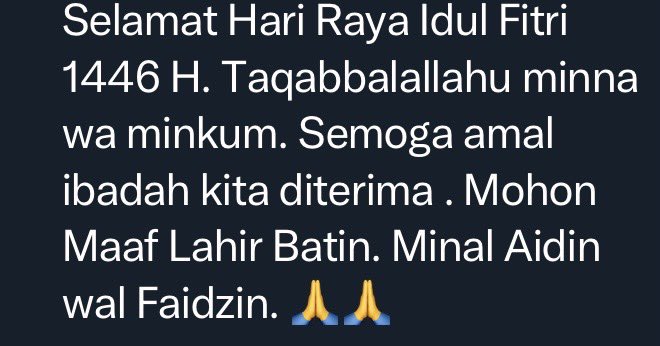 Untuk Umat Muslim diseluruh Nusantara