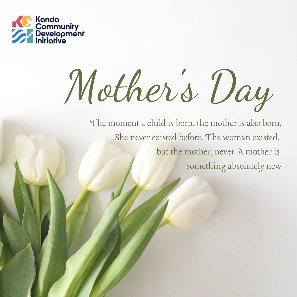 KandaCDI's tweet photo. Happy Mother's Day to all mothers! May your love continue to touch the hearts of children all over the world.❤️ https://t.co/V8YB4iqcHA