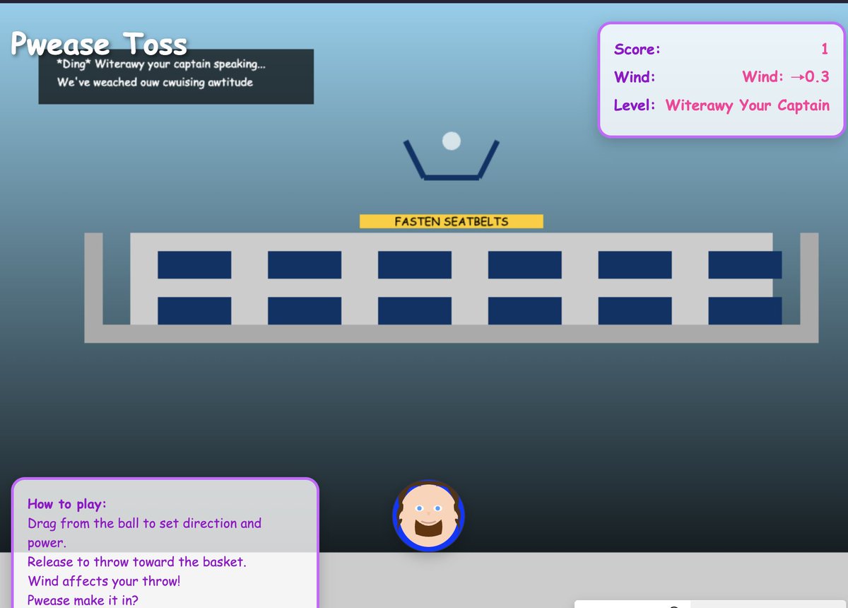 Witerawy vibe coded a $Pwease themed version of paper toss.  

lmk what you think!

pwease-toss.vercel.app