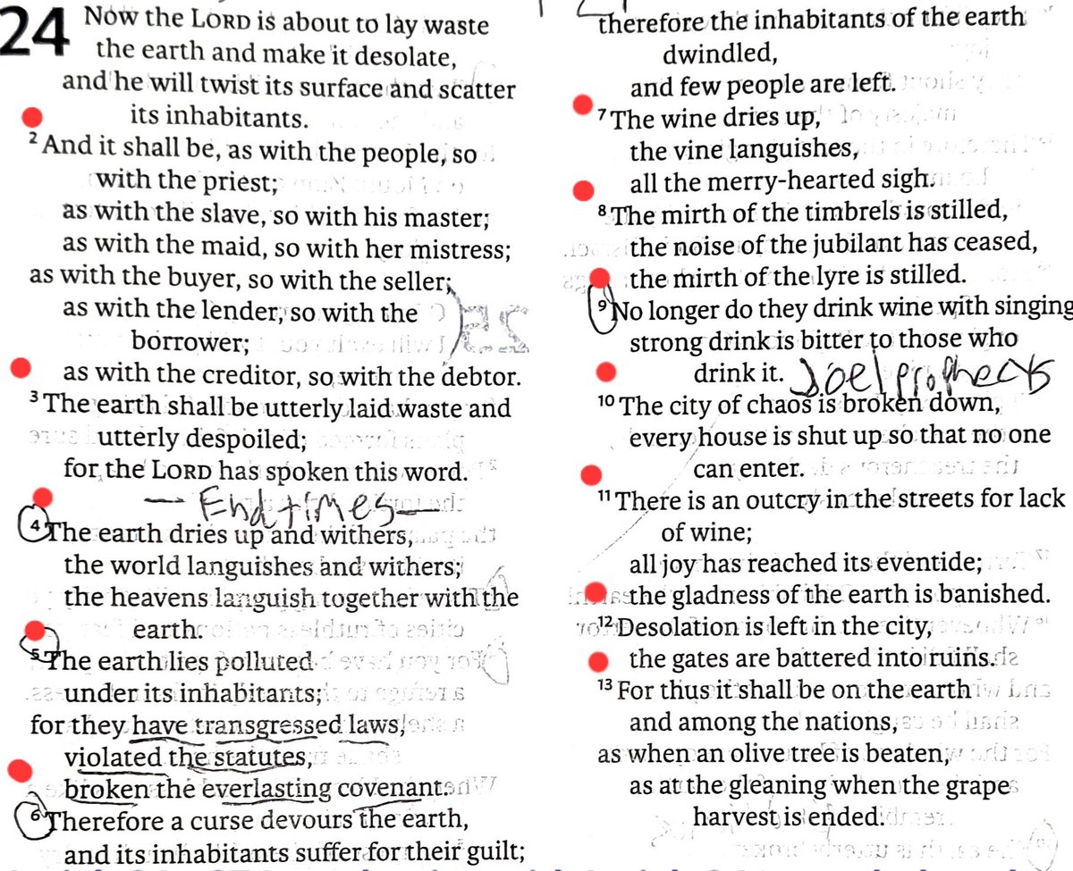 TeXasMadde's tweet image. #ApocalypticBookStudy #38  #OldTestamentStudy #13 -

📜🎆 🔐 Isaiah 24:1-23 Yahweh will Punish/Imprison the Host of Heaven (Angels &amp;amp; gods AKA - Supernatural creatures)!

🌊🔥 Cosmic City of Chaos (tohu) &amp;amp; Restoration of the Dead

🌴🎑 Tammuz &amp;amp; Baal fertility god death / judgement