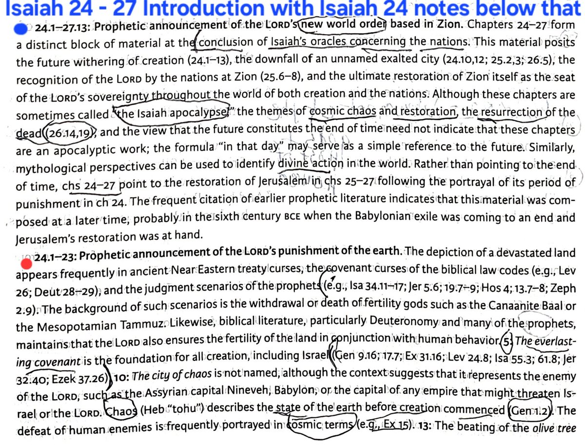 TeXasMadde's tweet image. #ApocalypticBookStudy #38  #OldTestamentStudy #13 -

📜🎆 🔐 Isaiah 24:1-23 Yahweh will Punish/Imprison the Host of Heaven (Angels &amp;amp; gods AKA - Supernatural creatures)!

🌊🔥 Cosmic City of Chaos (tohu) &amp;amp; Restoration of the Dead

🌴🎑 Tammuz &amp;amp; Baal fertility god death / judgement