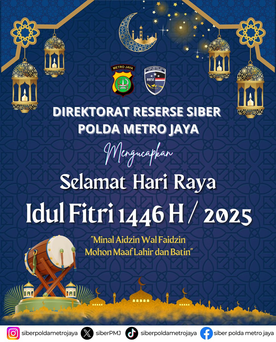 Selamat lebaran sobat siber, mohon maaf lahir batin.