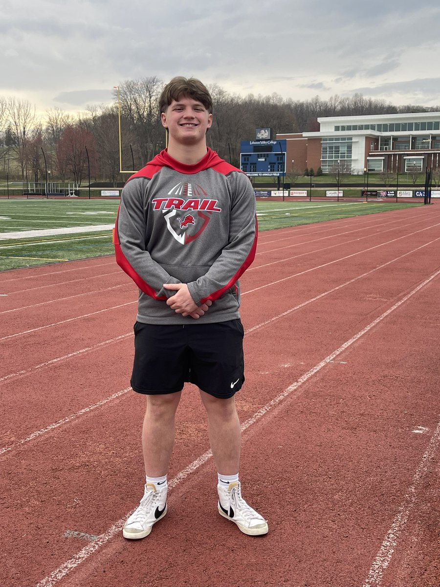 Colin Owens 6'1 225 LB/DL/OL (@colinowens07) on Twitter photo Had a fantastic day at <a href="/LVCFootball/">LVC Football</a> !
Thank you <a href="/CoachThompsonCT/">Chris Thompson (Coach T)</a> and <a href="/CoachPBeltran/">Pablo Beltran</a> for the invite. Hoping to come back for a gameday visit this season!
<a href="/jbeidler1/">Jack Beidler</a> <a href="/CoachKrall7/">Coach Krall</a> <a href="/coachliedtka/">Coach Liedtka, Ph.D.</a> <a href="/austin_heiser/">Austin Heiser</a> <a href="/CoachMelhorn/">Tyler Melhorn, CSCS</a> Had a fantastic day at <a href="/LVCFootball/">LVC Football</a> !
Thank you <a href="/CoachThompsonCT/">Chris Thompson (Coach T)</a> and <a href="/CoachPBeltran/">Pablo Beltran</a> for the invite. Hoping to come back for a gameday visit this season!
<a href="/jbeidler1/">Jack Beidler</a> <a href="/CoachKrall7/">Coach Krall</a> <a href="/coachliedtka/">Coach Liedtka, Ph.D.</a> <a href="/austin_heiser/">Austin Heiser</a> <a href="/CoachMelhorn/">Tyler Melhorn, CSCS</a>