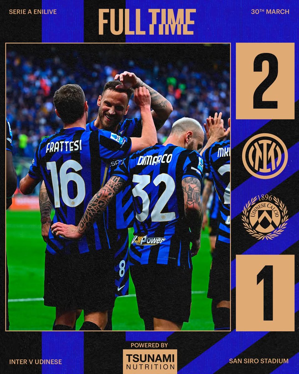 FilippoDeZan6's tweet image. 3️⃣ punti importantissimi!!#inter🖤💙🇮🇹🏆🏟️ #ForzaIntersempre