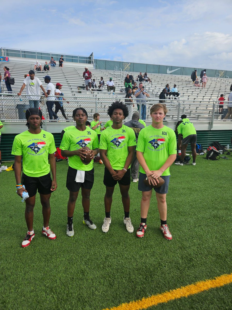 Great seeing our underclassmen get out and compete in the Coaches Combine this afternoon! #WinTheDay