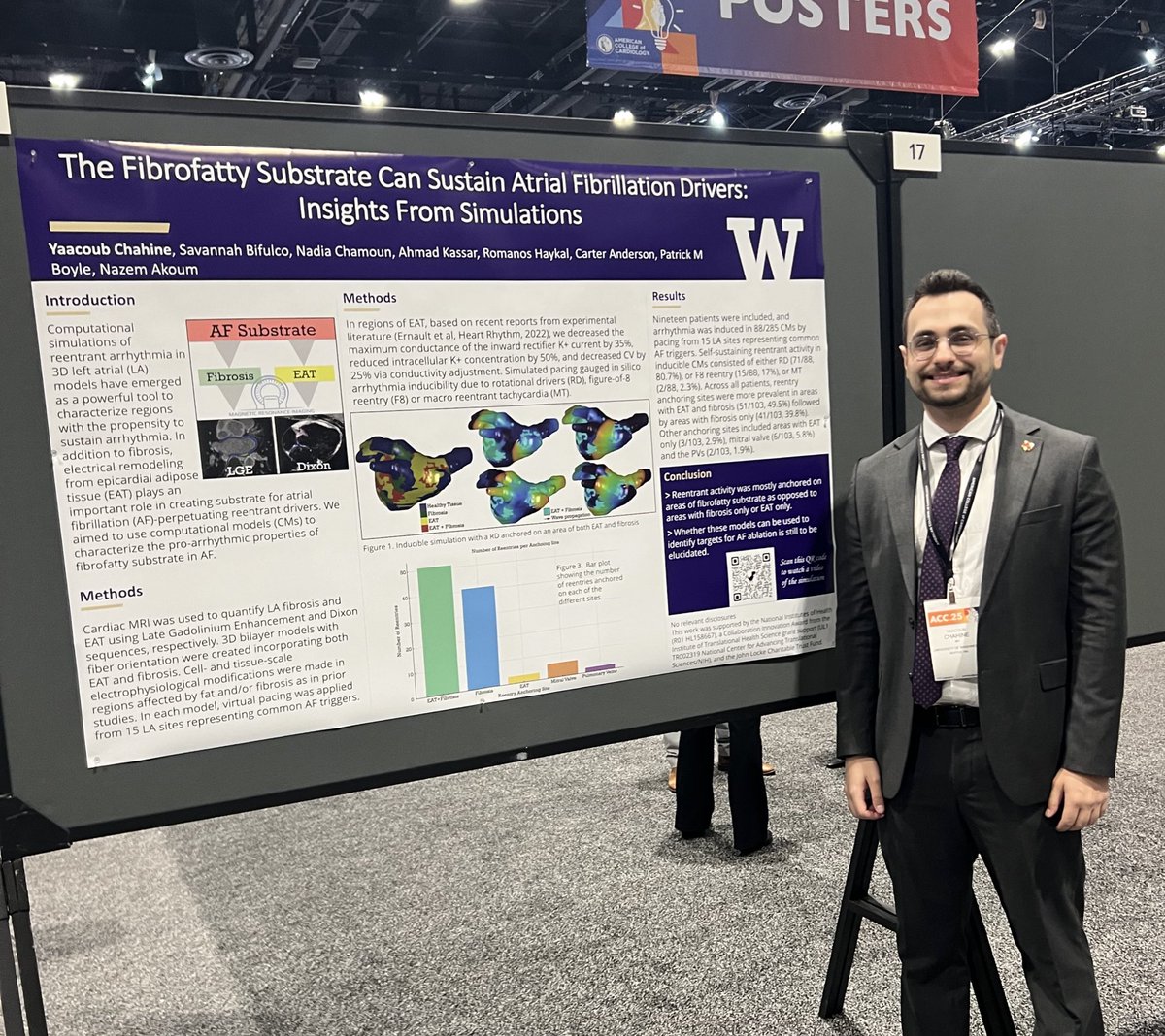 Yaacoub C. Chahine (@yaacoubc) on Twitter photo Had a great time at #ACC25! Got the chance to present our work on the fibrofatty substrate in atrial fibrillation. It’s always great to connect with friends and colleagues and discuss the latest science!
<a href="/NazemAkoum/">Nazem Akoum</a> <a href="/nadiachamoun/">Nadia Chamoun</a> <a href="/RomanosHaykal/">Romanos Haykal</a> <a href="/Ahmadkassar7/">Ahmad Kassar</a> <a href="/UWCardiology/">UW Cardiology</a> Had a great time at #ACC25! Got the chance to present our work on the fibrofatty substrate in atrial fibrillation. It’s always great to connect with friends and colleagues and discuss the latest science!
<a href="/NazemAkoum/">Nazem Akoum</a> <a href="/nadiachamoun/">Nadia Chamoun</a> <a href="/RomanosHaykal/">Romanos Haykal</a> <a href="/Ahmadkassar7/">Ahmad Kassar</a> <a href="/UWCardiology/">UW Cardiology</a>