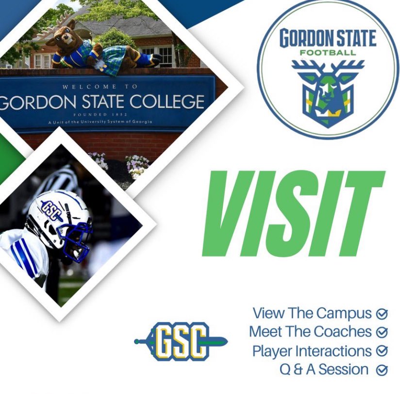 π π² π π π π πππππ’ π« (@nicobehooks52) on Twitter photo THANKS FOR THE OFFICIAL VISIT INVITE COACH <a href="/Fr8nk4M/">Coach Williams</a> & <a href="/CoachCMcLeod/">Coach McLeod</a> !ππ Hope to see you guys and the rest of <a href="/Gscfootball1/">Gordon State College Football</a> campus soon ! THANKS FOR THE OFFICIAL VISIT INVITE COACH <a href="/Fr8nk4M/">Coach Williams</a> & <a href="/CoachCMcLeod/">Coach McLeod</a> !ππ Hope to see you guys and the rest of <a href="/Gscfootball1/">Gordon State College Football</a> campus soon !