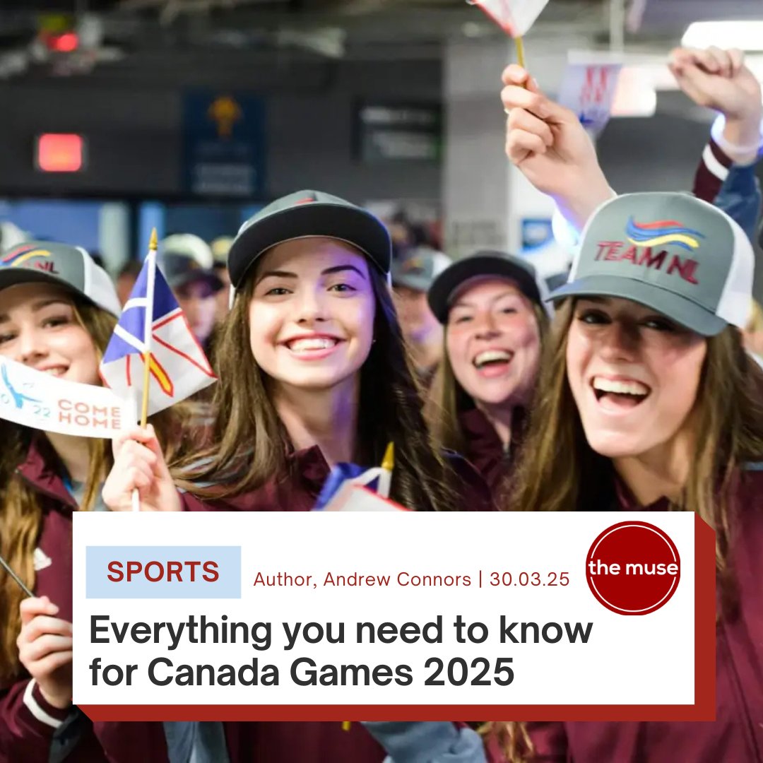 The 2025 Canada Summer Games are 130 days away from kicking off here in  St. John’s, here is everything you need to know to get ready for the events.

themuse.ca/everything-you…